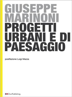 cover image of Progetti Urbani e di Paesaggio